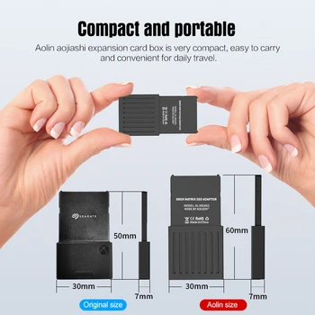 Atminties išplėtimo kortelė X serijos |S serijos kietojo kūno disko-NVMe išplėtimo SSD X serijos standžiojo disko konvertavimo dėžutei